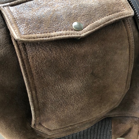 Warm Winter ❄️ leather vest shearling mountain man - Picture 8 of 11